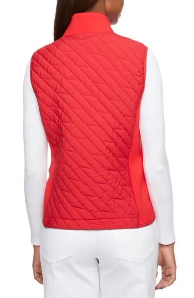 Bernardo Mixed Media Quilted Jacket