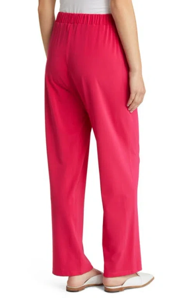 Max Mara Fluid Viscose Jersey Wide Leg Pants