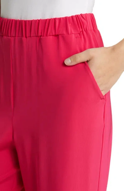 Max Mara Fluid Viscose Jersey Wide Leg Pants