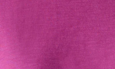 Eileen Fisher Crewneck Pocket Organic Cotton T-shirt In Pink