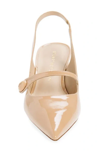 Stuart Weitzman Pointed Toe Slingback Pump