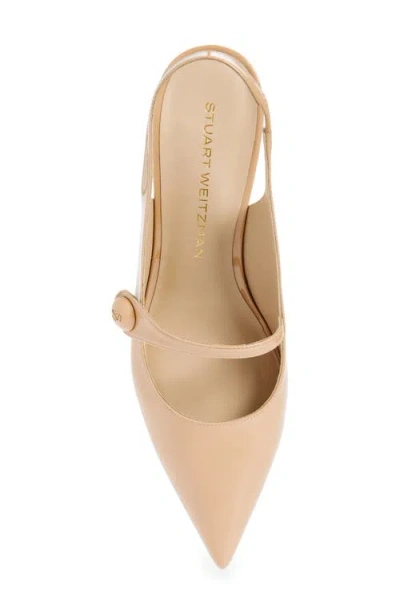 Stuart Weitzman Pointed Toe Slingback Pump