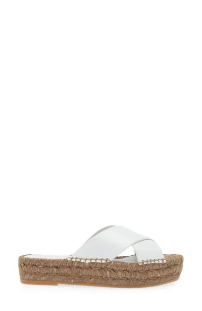 Paloma Barceló Paloma Barcelo Norma Espadrille Platform Slide Sandal