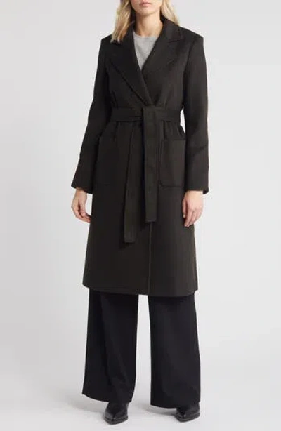 Sam Edelman Wool Blend Wrap Coat