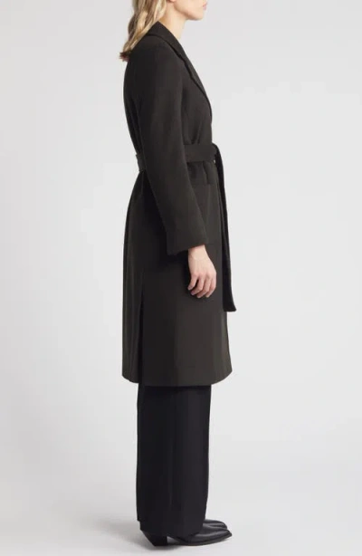 Sam Edelman Wool Blend Wrap Coat
