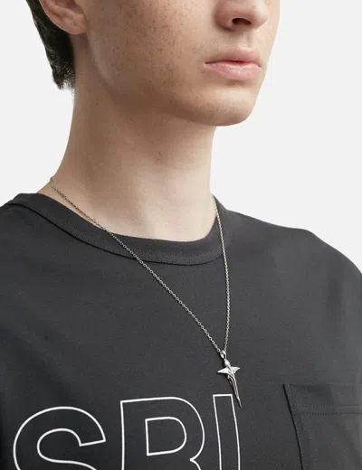 Midnightfactory Mechanic Cross Pendant Necklace