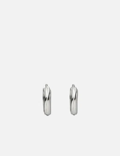 Midnightfactory Woody Hoop Earrings