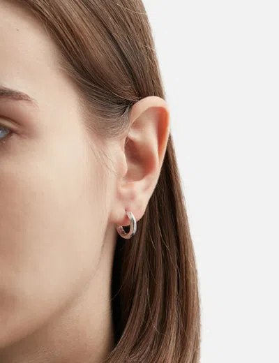 Midnightfactory Woody Hoop Earrings