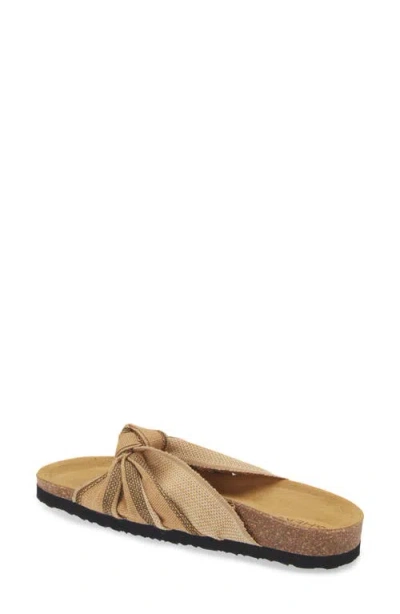 Shekudo Bahia Knot Slide Sandal