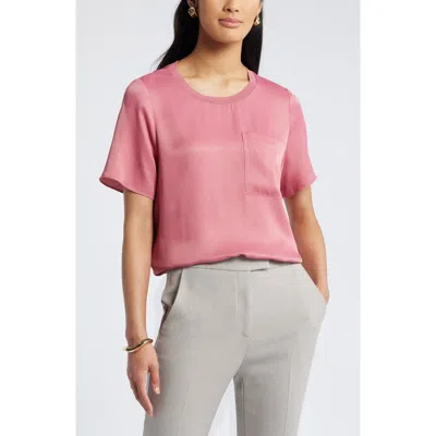 Nordstrom Woven Pocket T-shirt