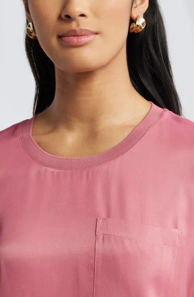 Nordstrom Woven Pocket T-shirt