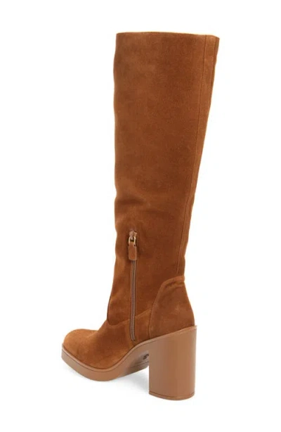 Stuart Weitzman Bethenny Block Heel Tall Boot