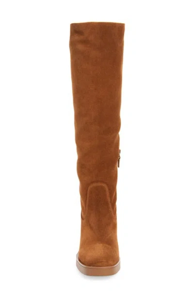 Stuart Weitzman Bethenny Block Heel Tall Boot