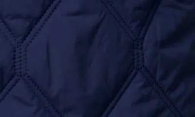 Bernardo Diamond Quilted Hooded Coat