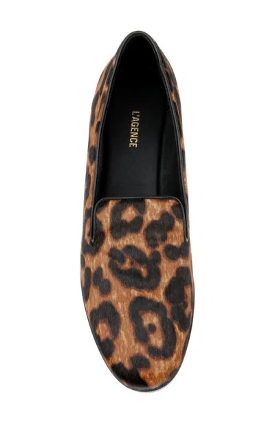 L Agence L'agence Dominik Genuine Calf Hair Flat