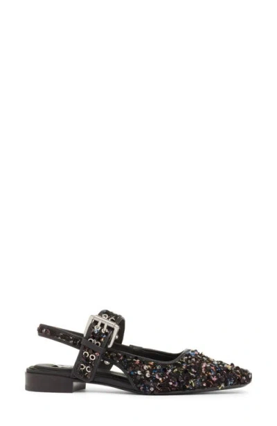 Rag & Bone Astra Buckle Boucle Slingback Flats