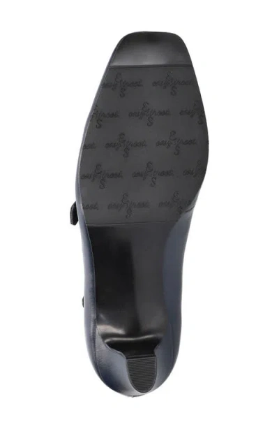 Easy Street Willis Womens Faux Suede Padded Insole Mary Janes
