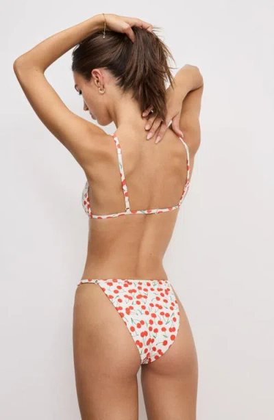 Good American Cherry Perfect Fit Bikini Bottoms