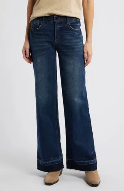 Wit & Wisdom Sam 'ab'solution Release Hem High Waist Wide Leg Jeans