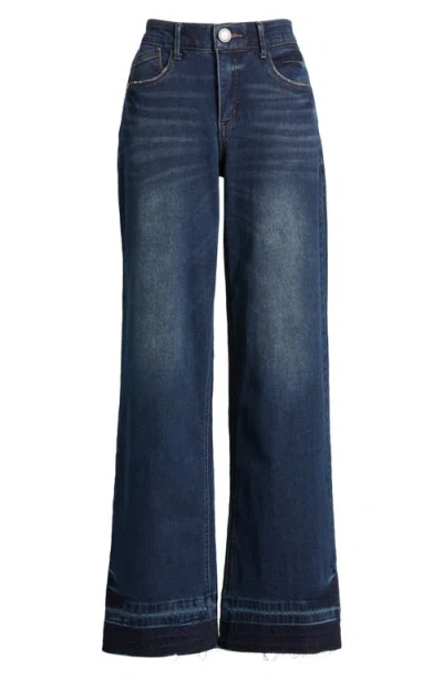 Wit & Wisdom Sam 'ab'solution Release Hem High Waist Wide Leg Jeans