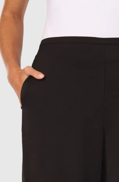 Halogen ® Wide Leg Pull-on Pants In Black