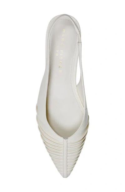 Marc Fisher Ltd Dalatee Slingback Pointed Toe Flat