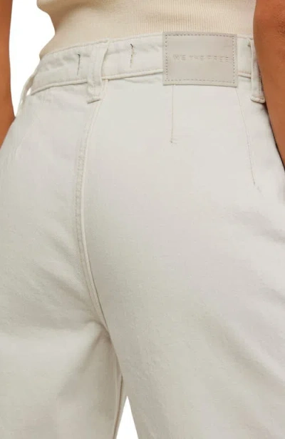 Free People Cerine Relaxed Bootcut Jeans In White