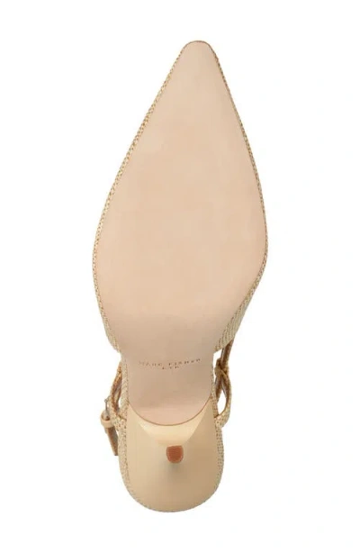 Marc Fisher Ltd Torry Slingback Pointed Toe Pump