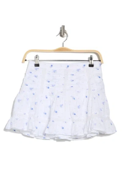Abound Pretty Printed Miniskirt