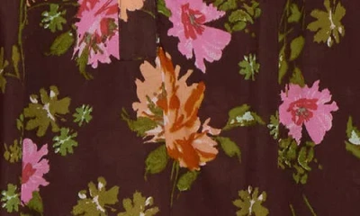Dr2 By Daniel Rainn Floral Cap Sleeve Top