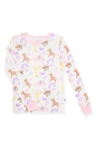 Sleep On It Fitted Two-piece Pajamas In Multi