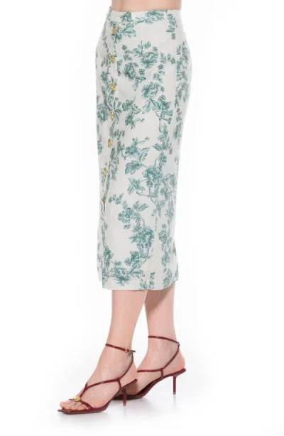 Alexia Admor Carla Linen-blend Pencil Skirt