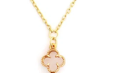 Panacea Clover Station Y-drop Necklace