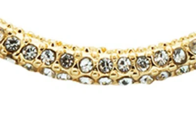 Panacea Cz Pavé Hoop Earrings