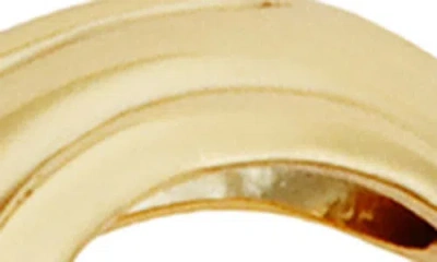 Panacea Rib Texture Hoop Earrings