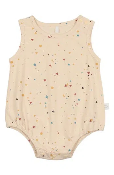 Pouf Print Bodysuit In Brown