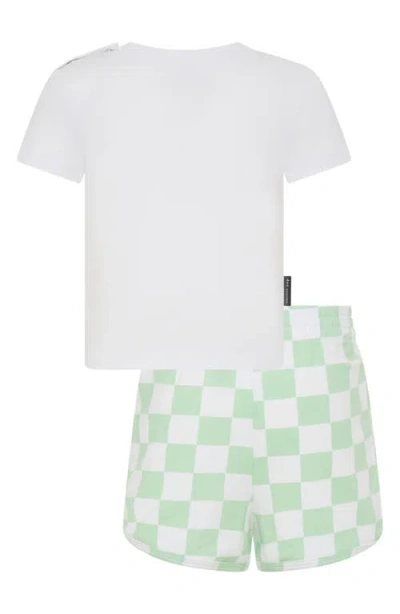 Dot Australia One Of A Kind T-shirt & Shorts Set In Green
