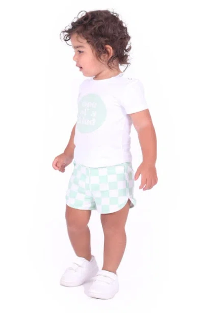Dot Australia One Of A Kind T-shirt & Shorts Set In Green