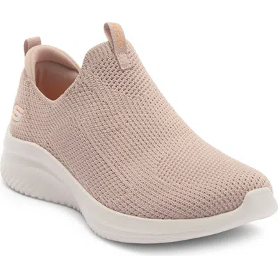 Skechers Ultra Flex 3.0 Slip-on Sneaker In Neutral