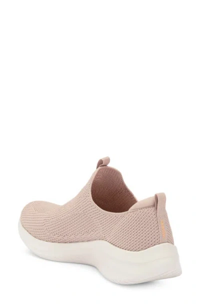 Skechers Ultra Flex 3.0 Slip-on Sneaker In Neutral