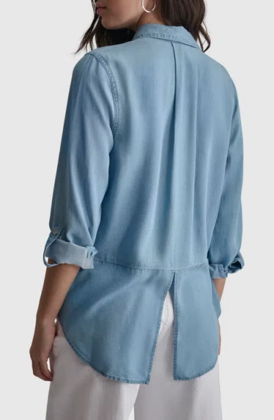 Dkny Jeans Tencel® Lyocell Chambray Button-up Shirt