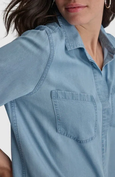 Dkny Jeans Tencel® Lyocell Chambray Button-up Shirt
