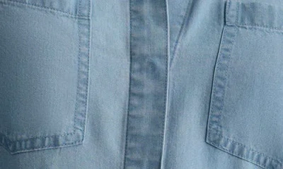 Dkny Jeans Tencel® Lyocell Chambray Button-up Shirt