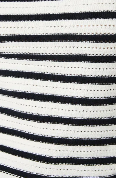 French Connection Mozart Stripe Sleeveless Cotton Sweater