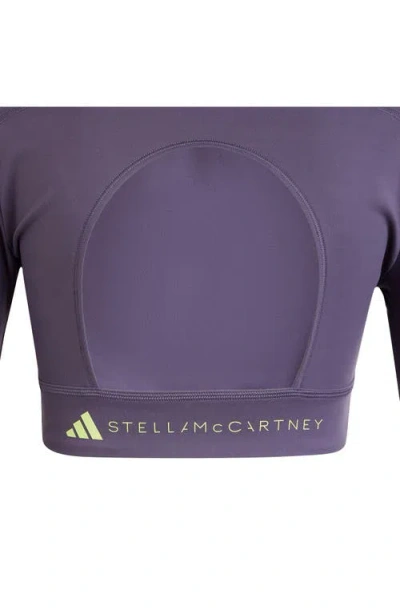 Adidas By Stella Mccartney Tst Long Sleeve Yoga Crop Top