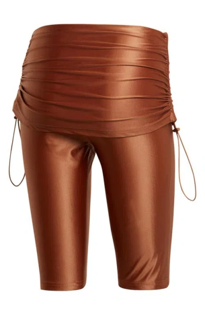 Adidas By Stella Mccartney Roll-top Shorts