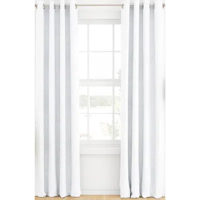 Homespun Set Of 2 Blackout Curtain Panels