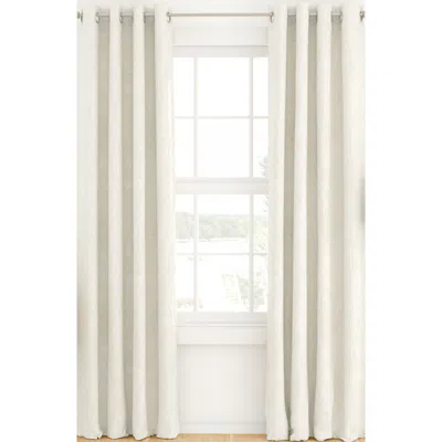 Homespun Set Of 2 Blackout Curtain Panels