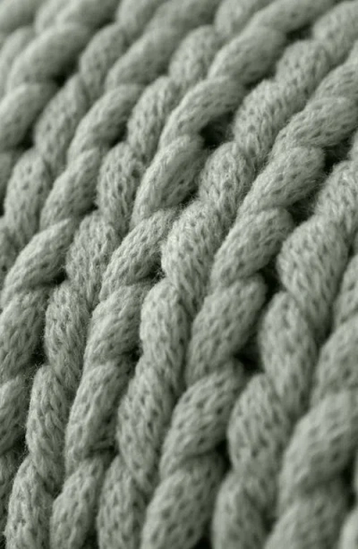 Homespun Chunky Knit Throw Blanket