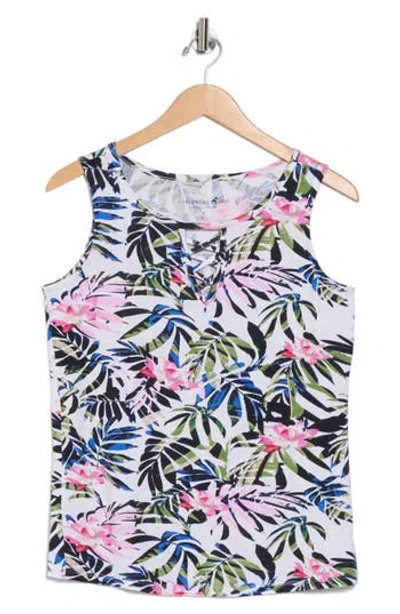 Caribbean Joe Crisscross Keyhole Tank